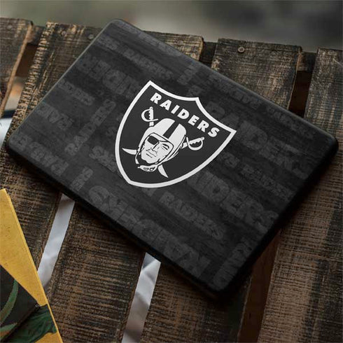 NFL Las Vegas Raiders Black & White Google Pixelbook Go Skin